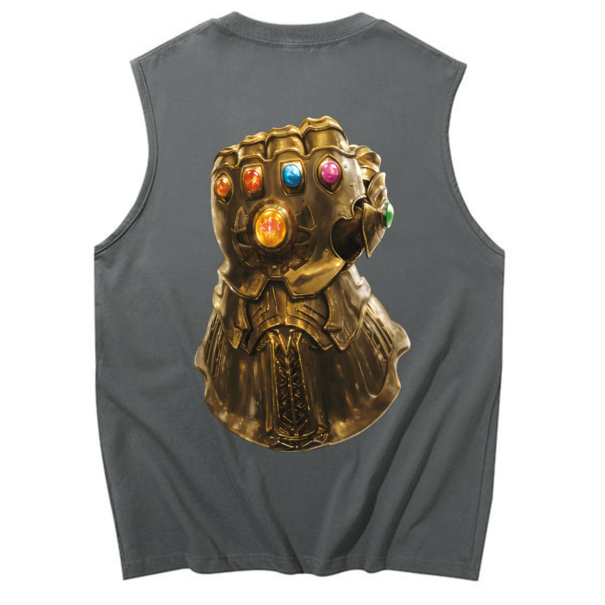 （画像用） アベンジャーズ The Avengers コットン100％タンクトップ（背面プリント）